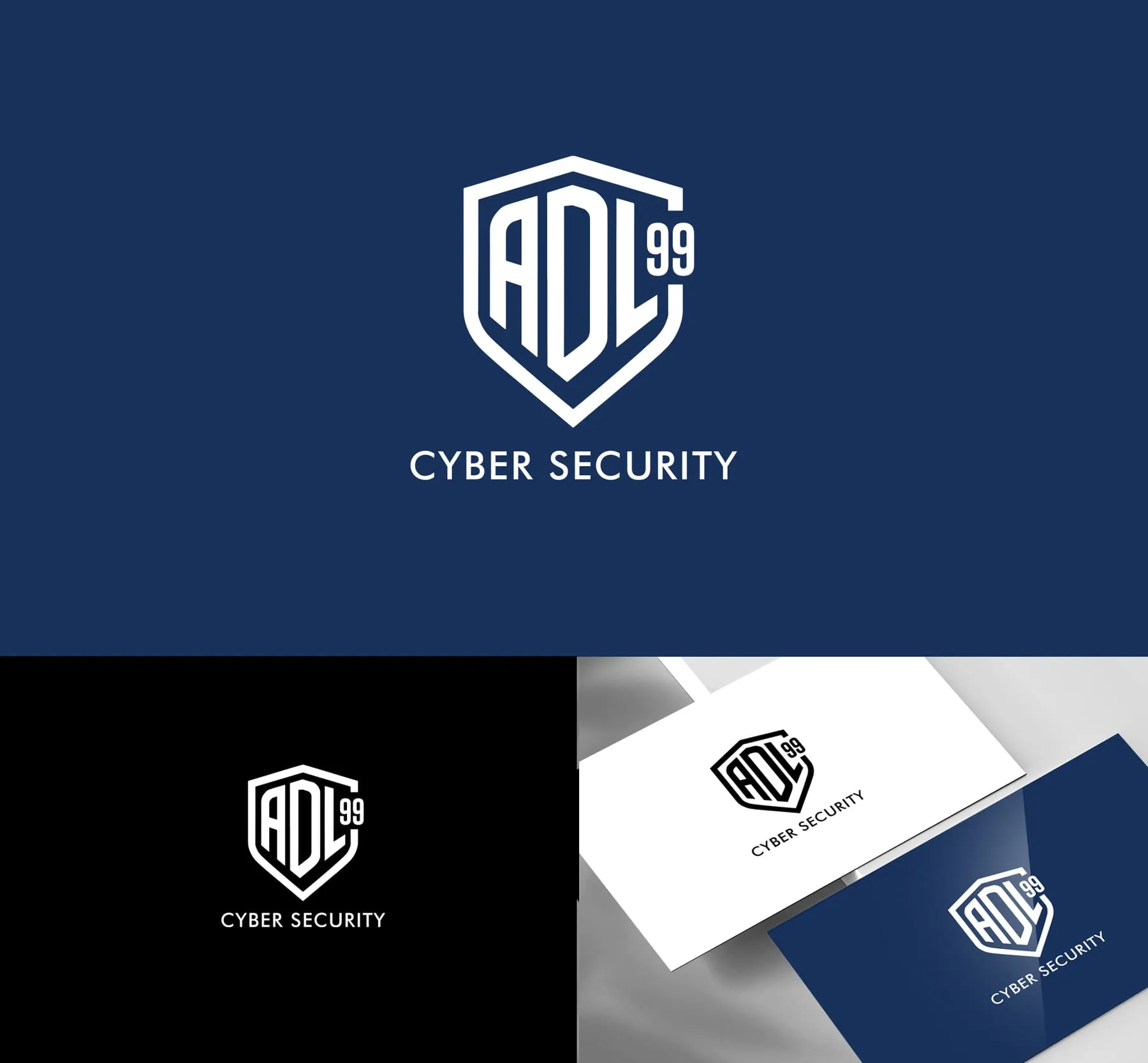 ADL99 Cybersecurity brand identity
