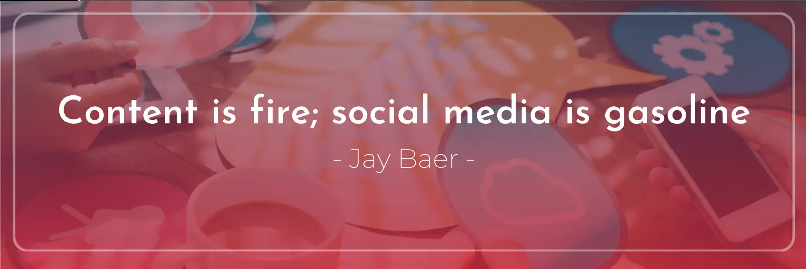 Social media strategy graphic