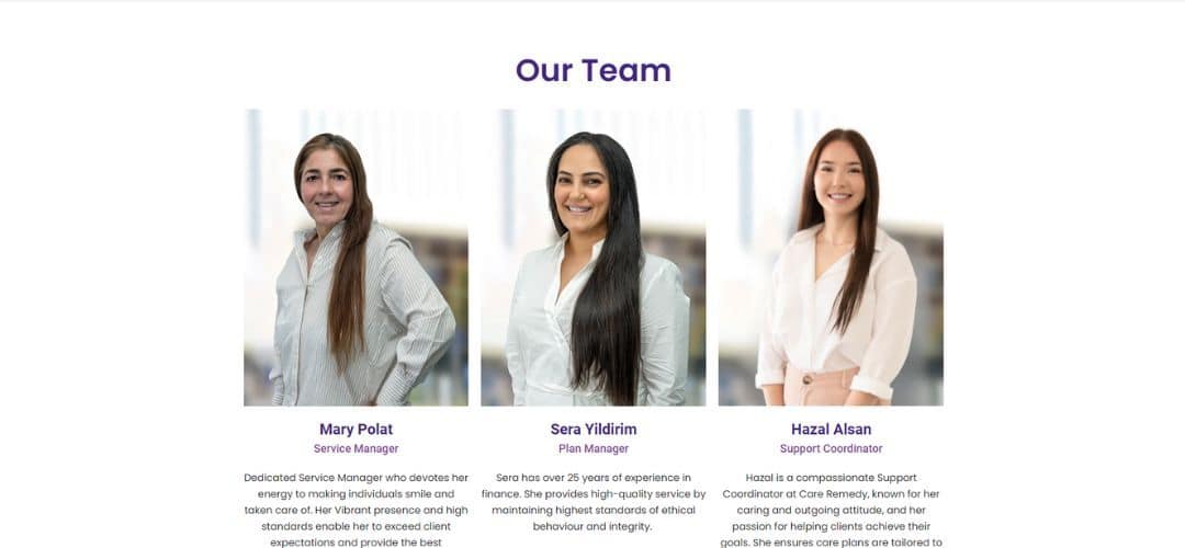 Care Remedy team
