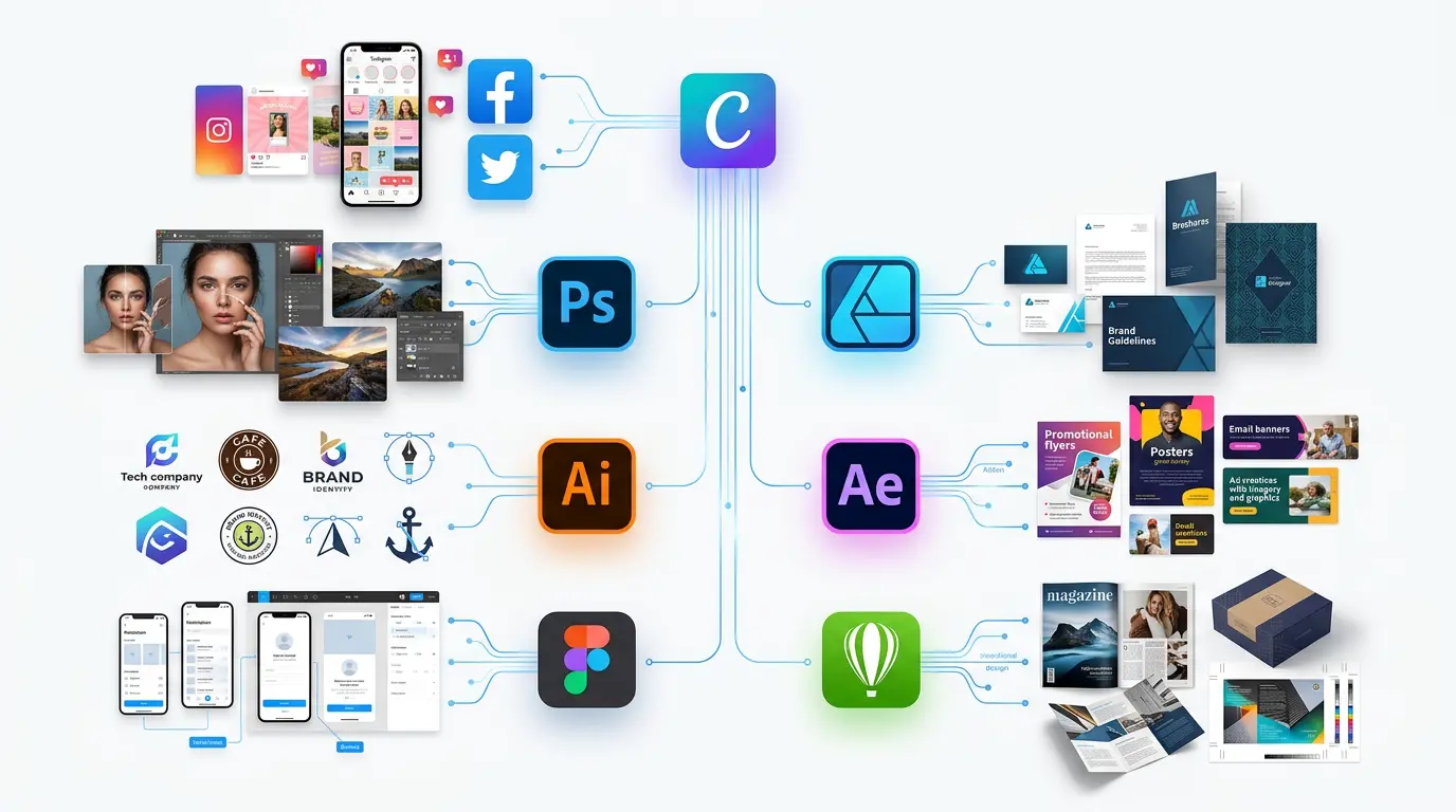 Graphic design software landscape 2026