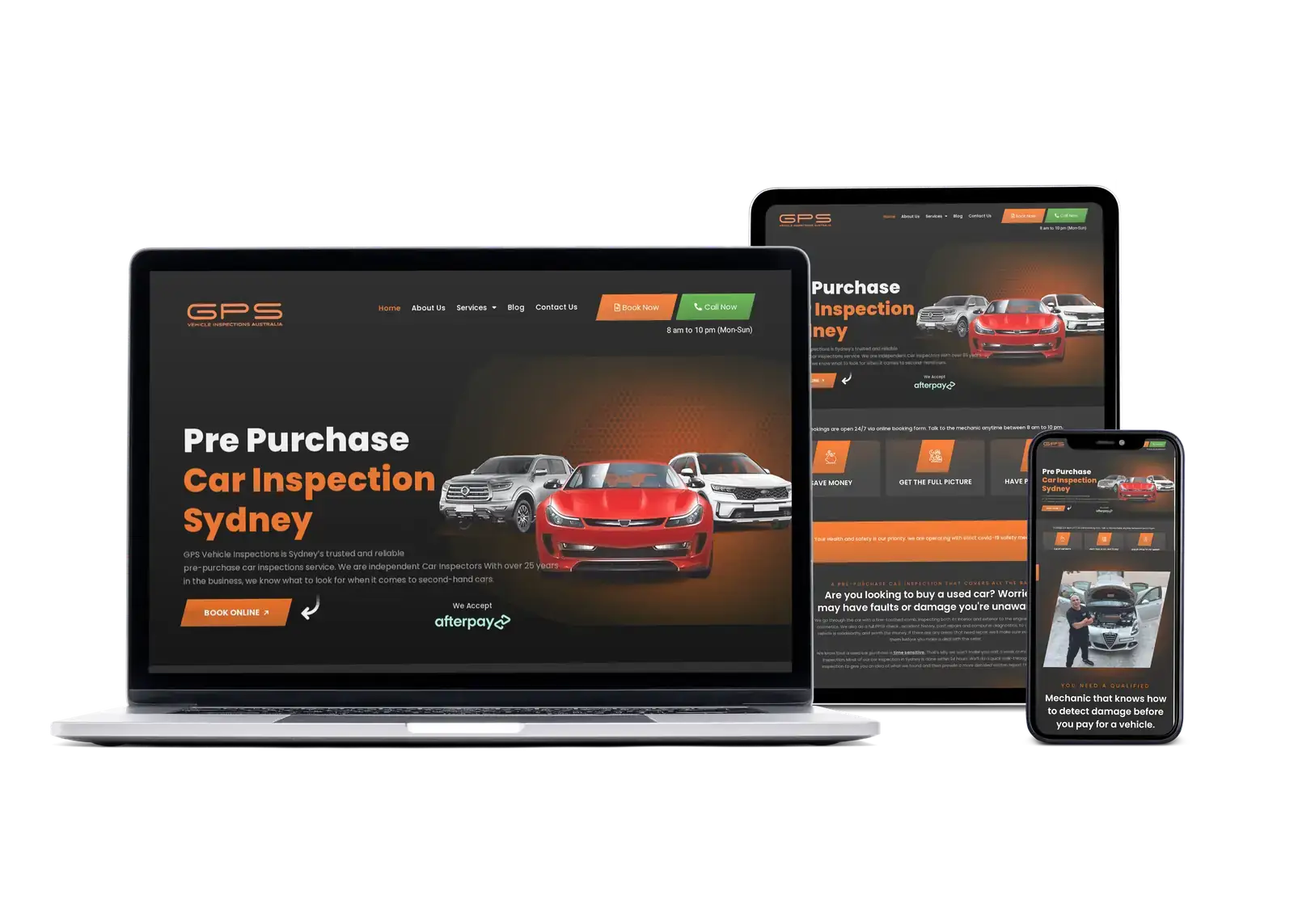 GPS Vehicle Inspections — digital marketing by DSIGNS