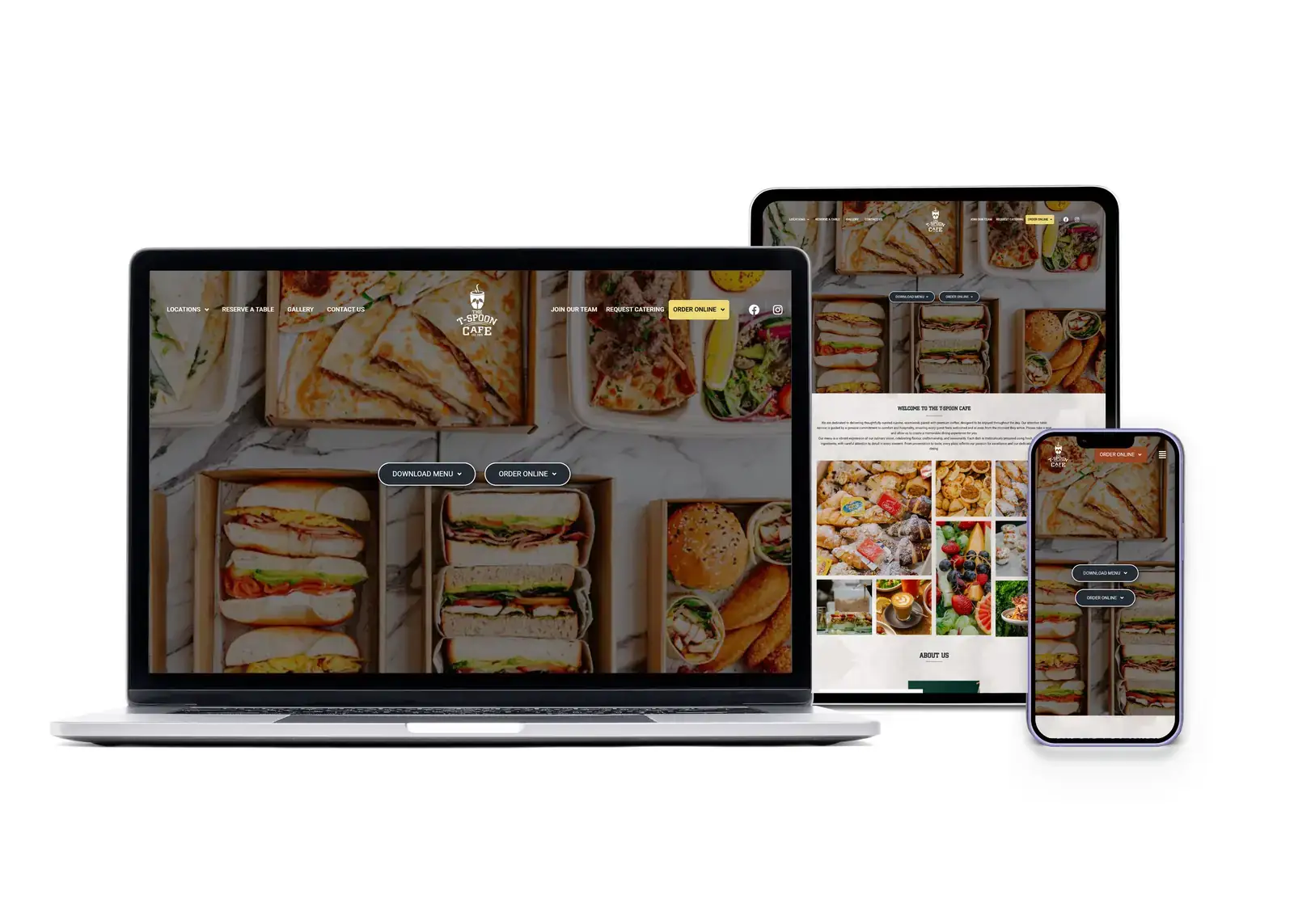 The TSpoon Cafe — digital marketing by DSIGNS