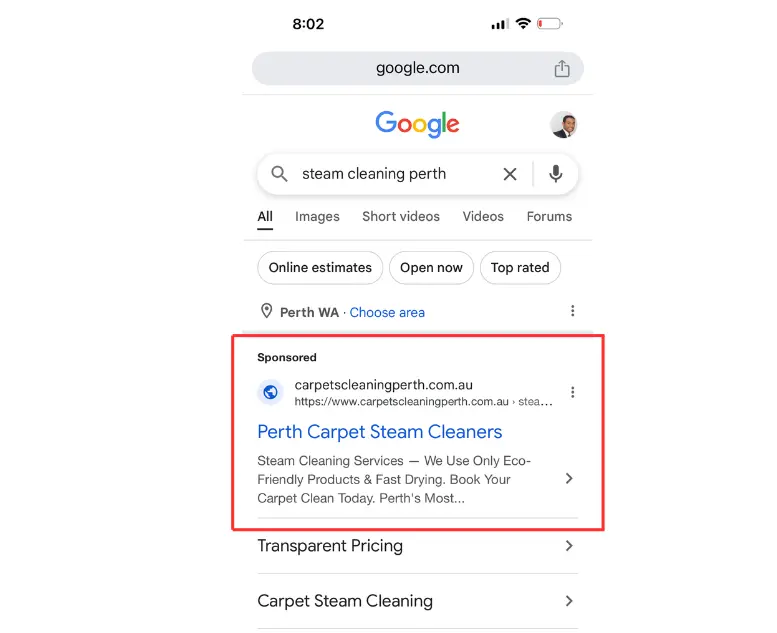 Perth Carpet Steam Cleaners by DSIGNS Australia
