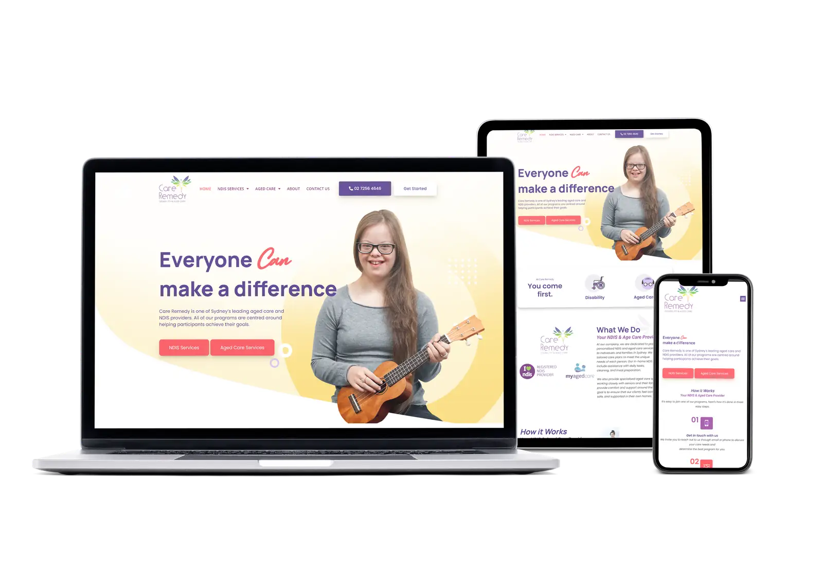 CareRemedy — brand system by DSIGNS Sydney