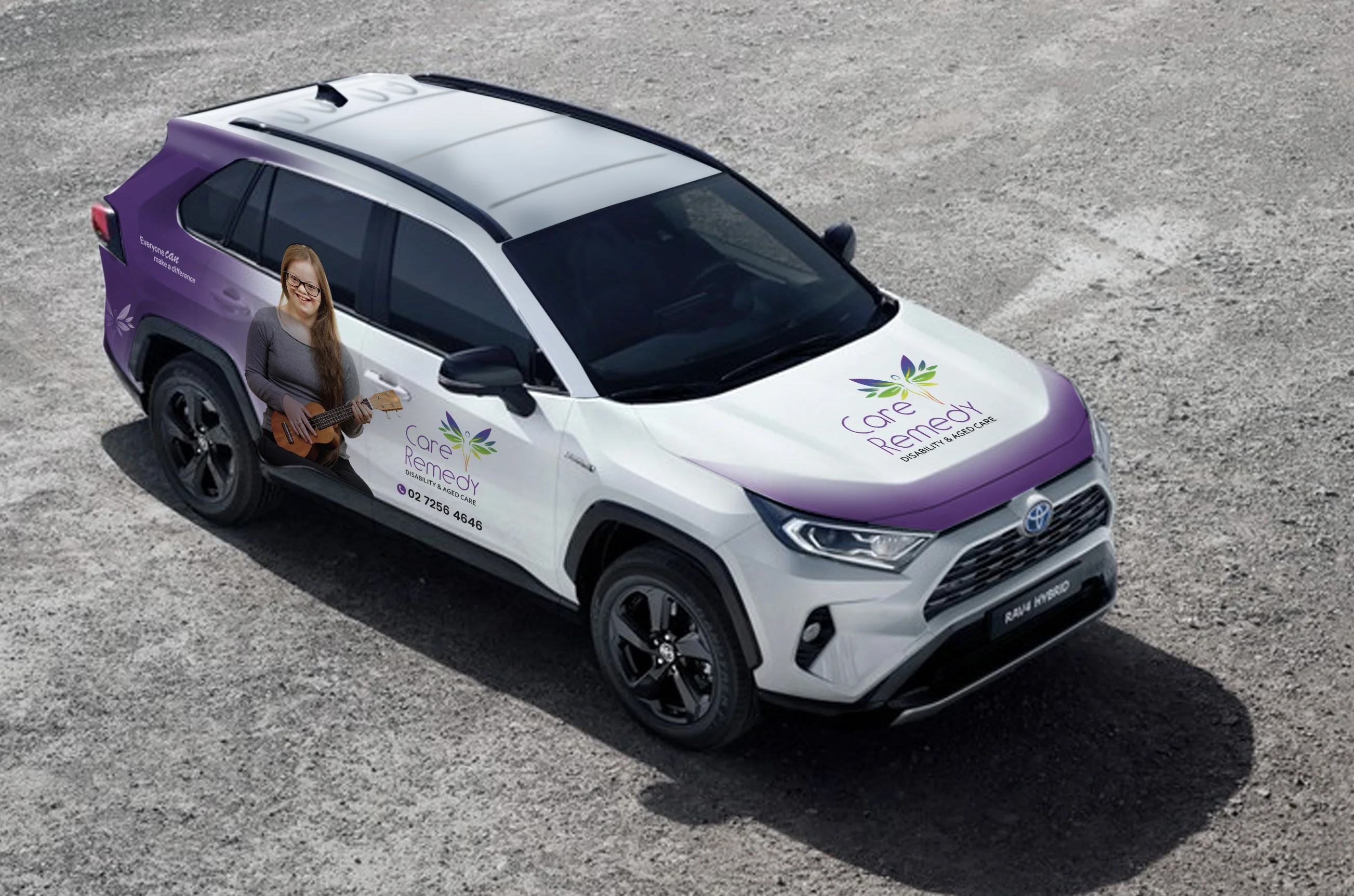NDIS Vehicle Branding by DSIGNS Australia
