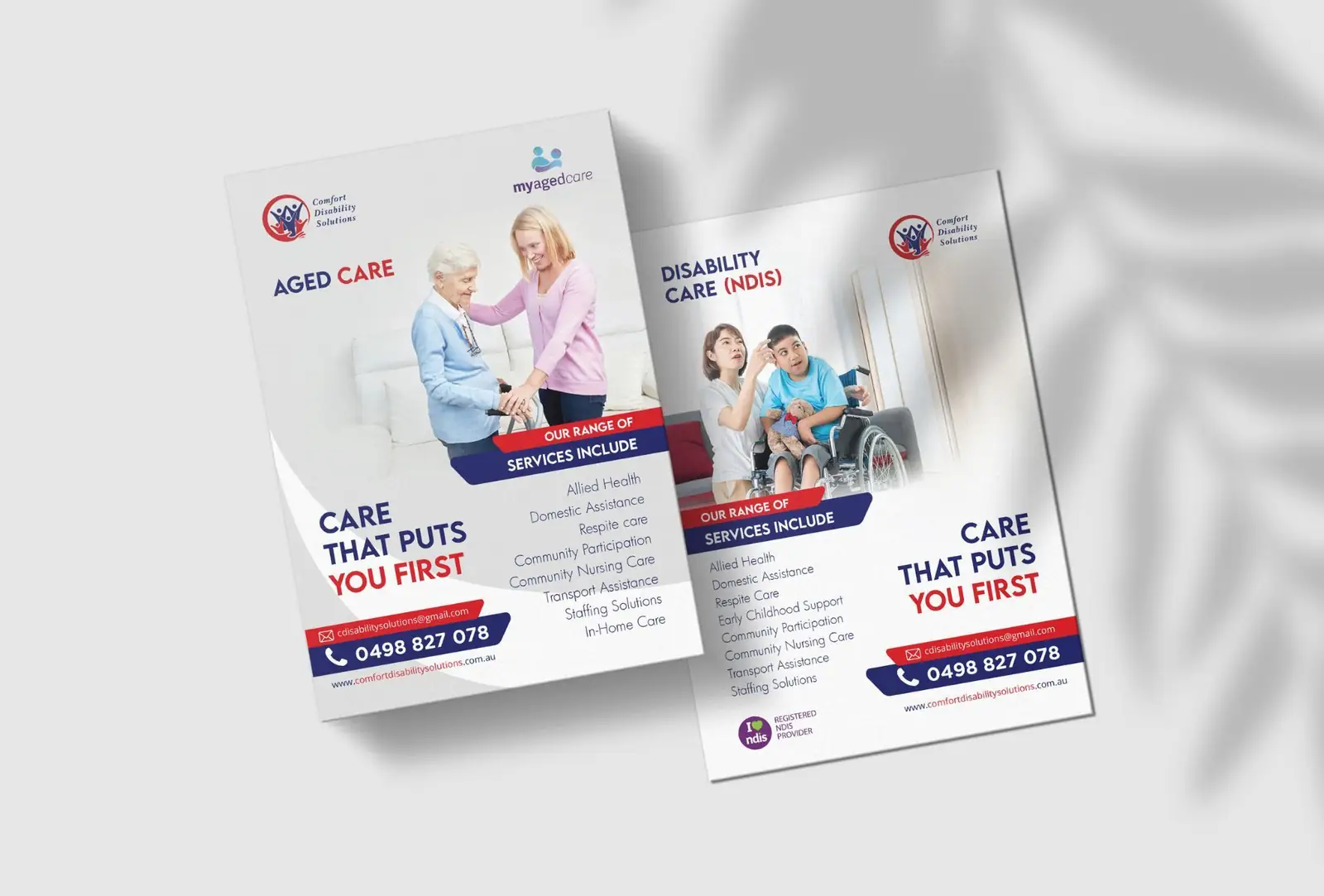 Aged Care Flyer Design