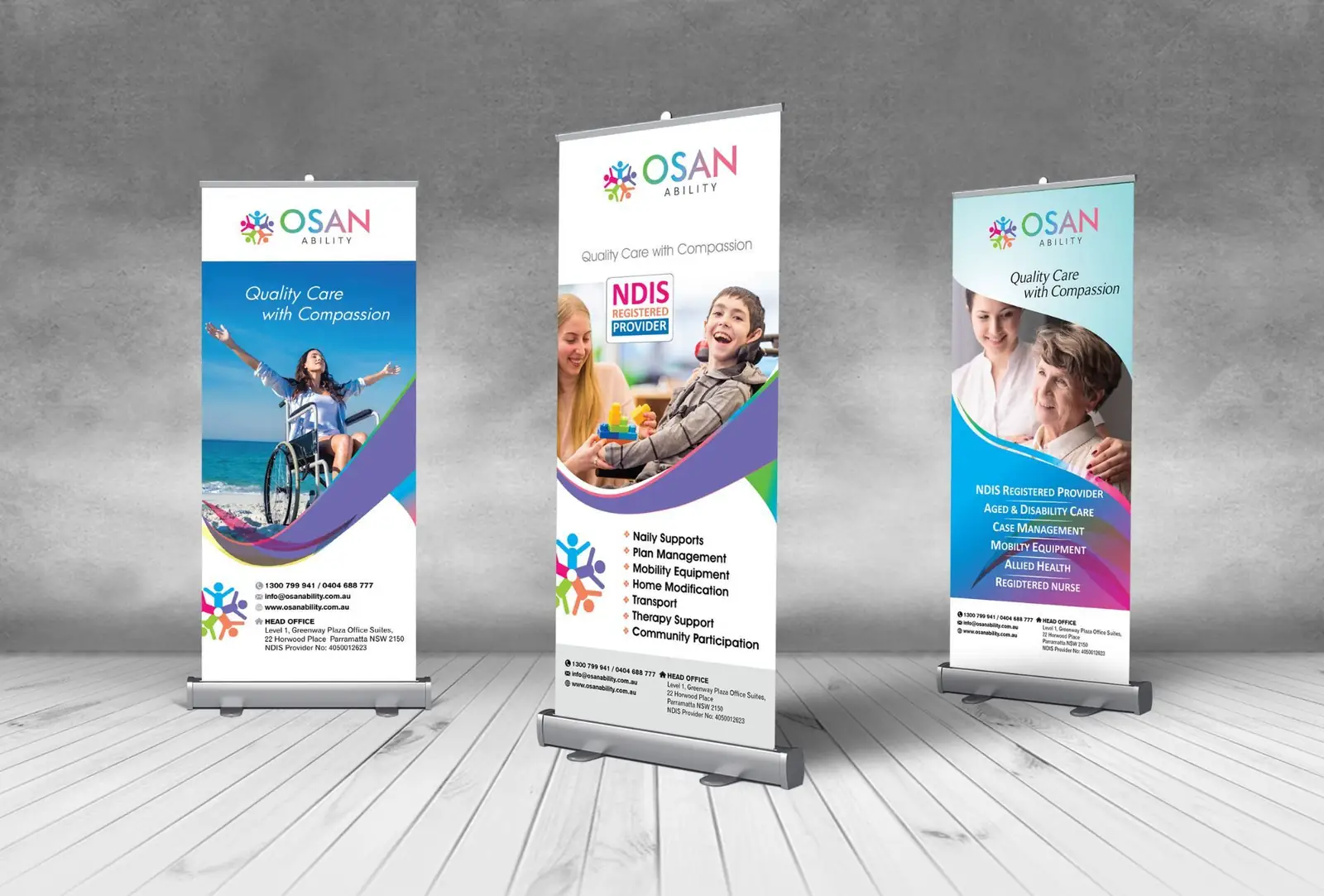 Roll Up Banner Design