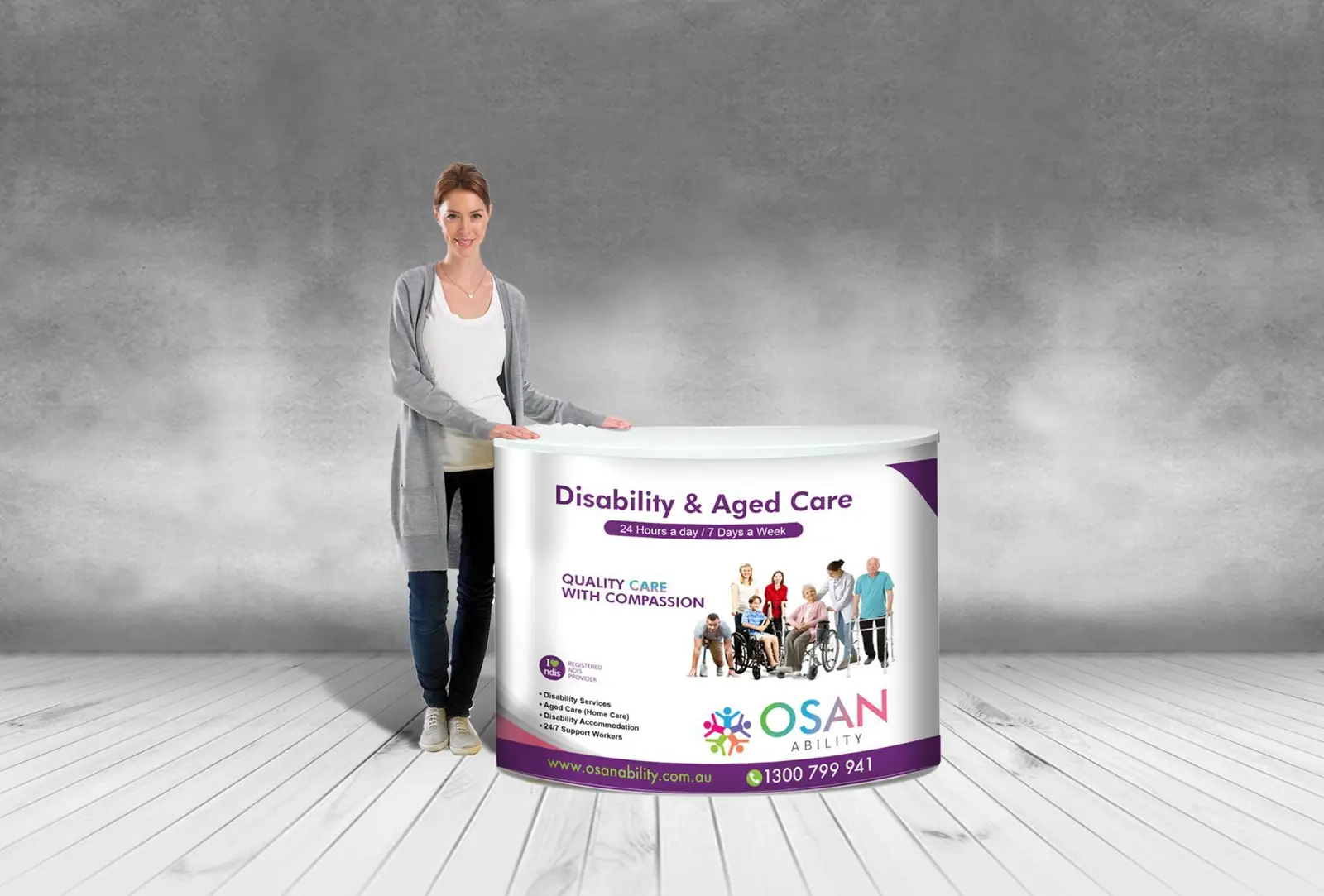 OSAN Event Table Branding