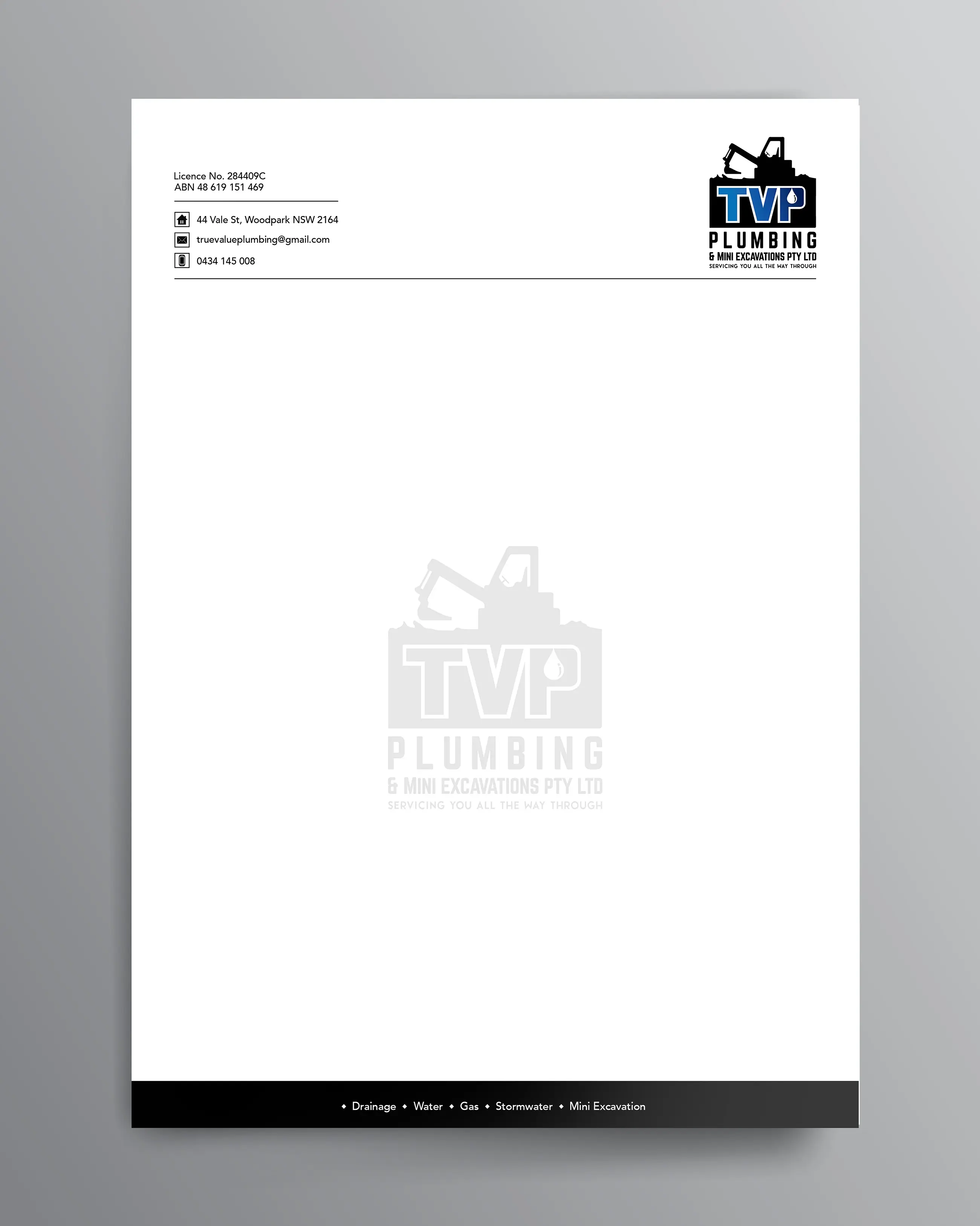 Letterhead, Notepads & Complement Slips brand identity