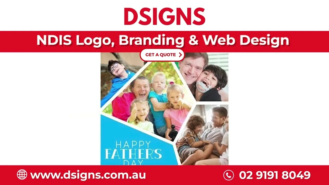 NDIS branding project by DSIGNS Australia